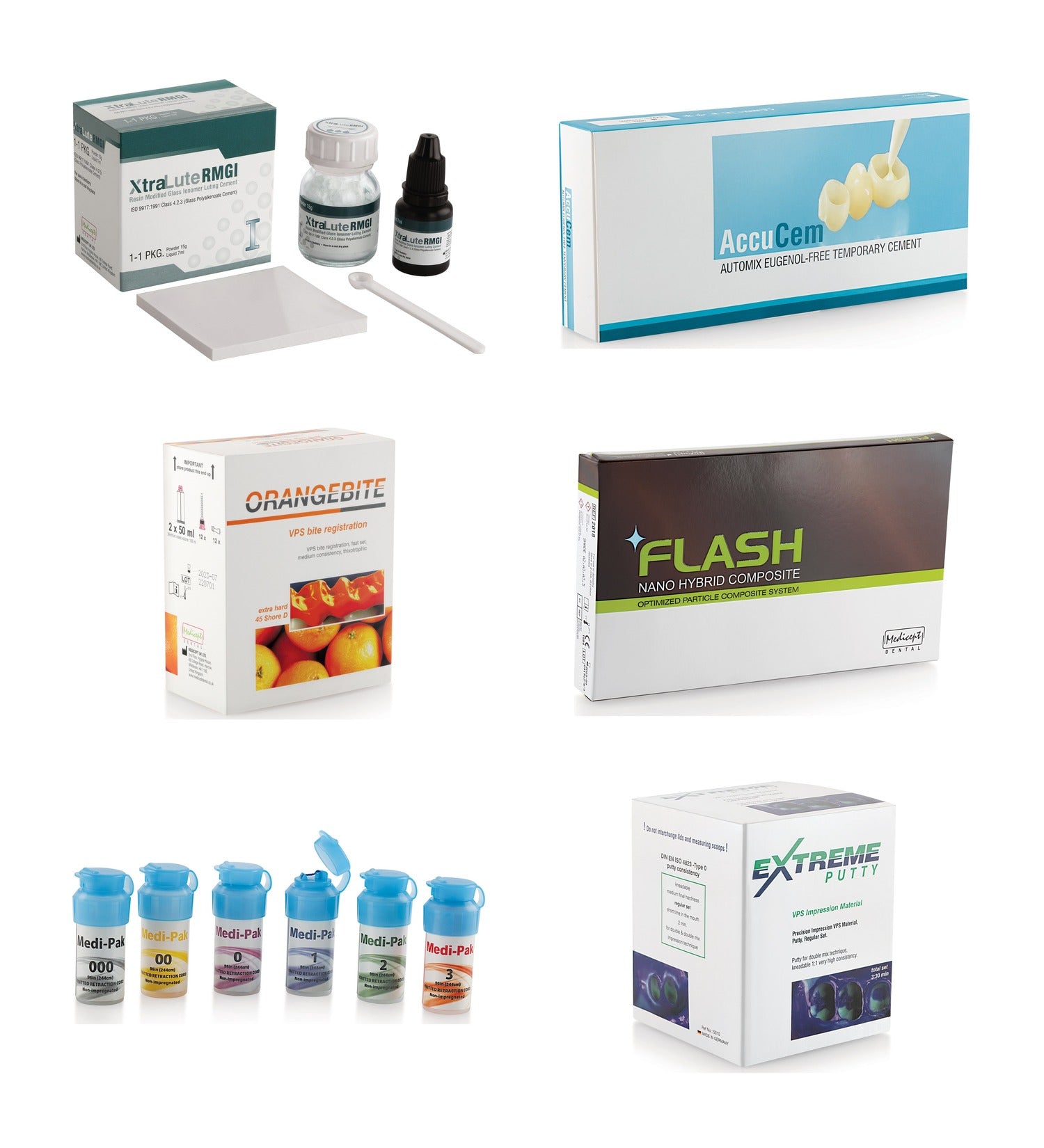 Neomed-Dental Produktauswahl